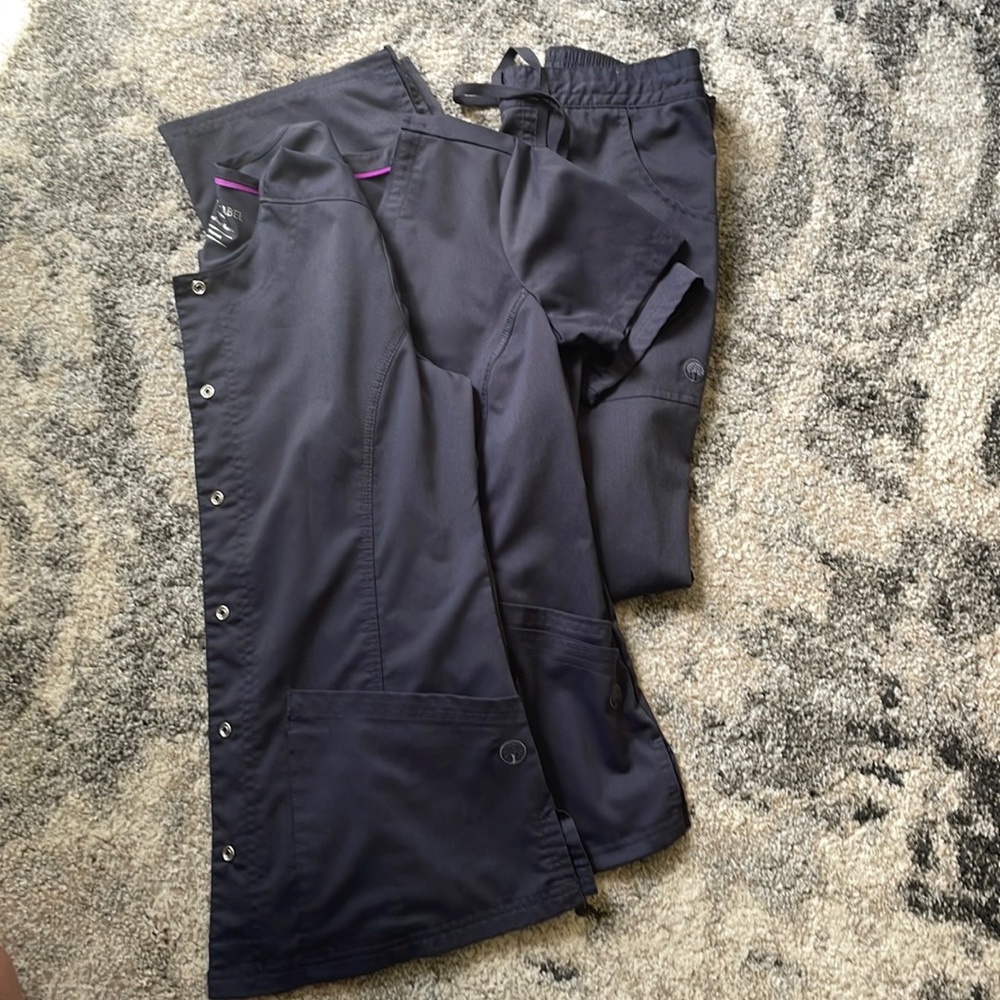 Purple label scrub set